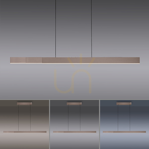 PURE MOTO-RISE 2545-34 Brown 3xLED Pendant Light small 11