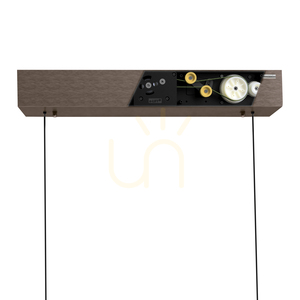 PURE MOTO-RISE 2545-34 Brown 3xLED Pendant Light small 12