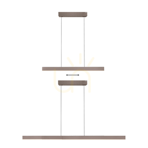 PURE MOTO-RISE 2545-34 Brown 3xLED Pendant Light small 0