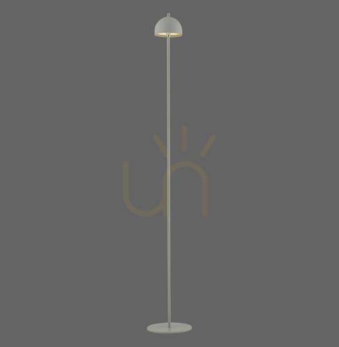 Check BELLIS 19245-43 Floor Lamp, Gray, 1xLED
