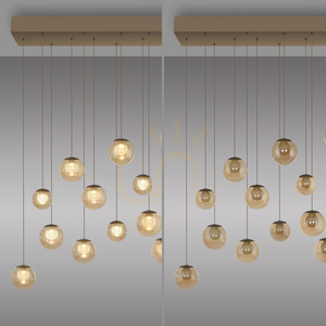 PURE POPUP 2590-97 Brown 13xLED Pendant Light 5 PURE POPUP 2590-97 Brown 13xLED Pendant Light small 5