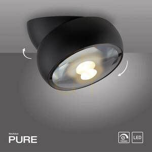 PURE MOVE 6235-18 Black Ceiling Light, 1xLED 1 PURE MOVE 6235-18 Black Ceiling Light, 1xLED small 1