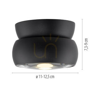 PURE MOVE 6235-18 Black Ceiling Light, 1xLED 6 PURE MOVE 6235-18 Black Ceiling Light, 1xLED small 6