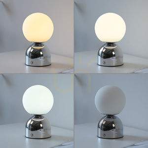 RUDI 19218-17 Chrome Table Lamp, 1xLED small 6