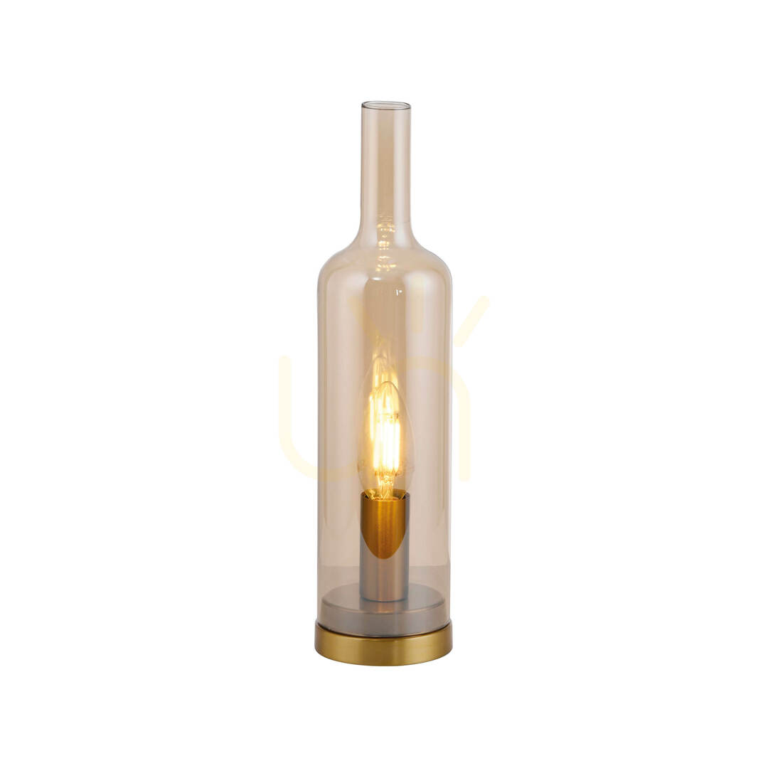 Preview BOTTLE14006-27 Table Lamp, Amber, 1xE14 BOTTLE14006-27 Table Lamp, Amber, 1xE14