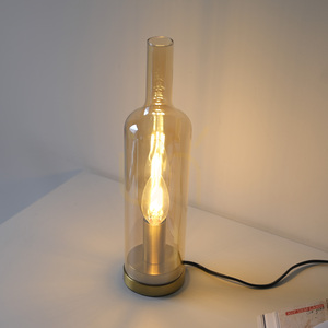 BOTTLE14006-27 Table Lamp, Amber, 1xE14 7 BOTTLE14006-27 Table Lamp, Amber, 1xE14 small 7