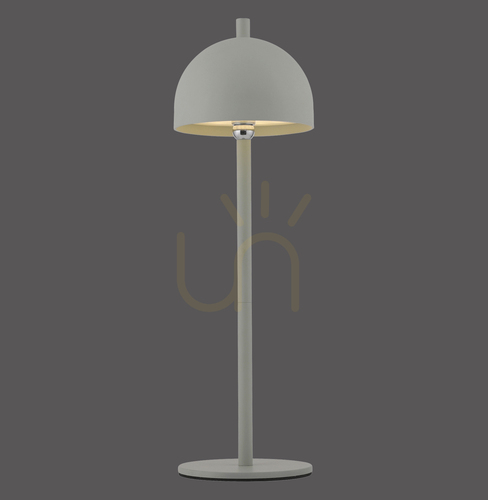 Check BELLIS 19244-43 Table Lamp, Gray, 1xLED
