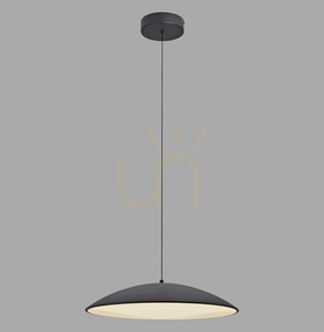 LENTE14607-18 Black 1xLED Pendant Light small 0