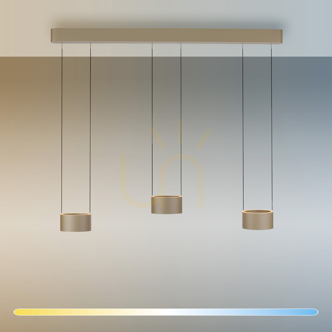 Preview PURE CLIPSE 2473-97 Brown 6xLED Pendant Light PURE CLIPSE 2473-97 Brown 6xLED Pendant Light