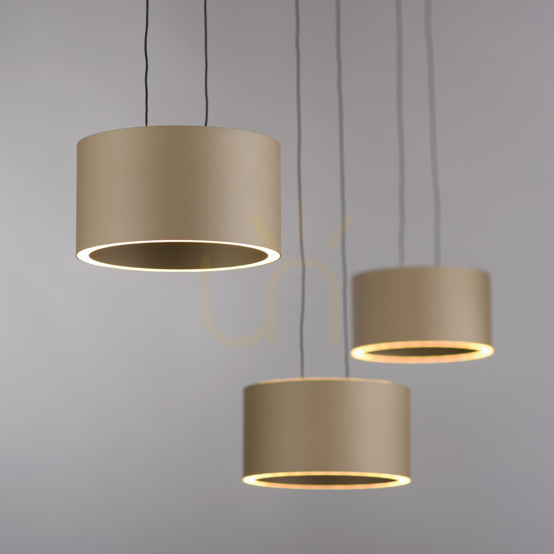 Check PURE CLIPSE 2473-97 Brown 6xLED Pendant Light PURE CLIPSE 2473-97 Brown 6xLED Pendant Light