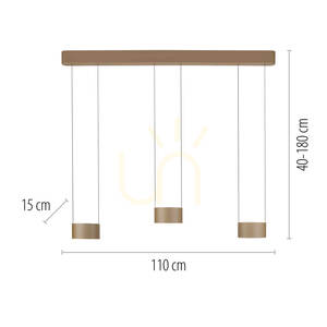 PURE CLIPSE 2473-97 Brown 6xLED Pendant Light 8 PURE CLIPSE 2473-97 Brown 6xLED Pendant Light small 8