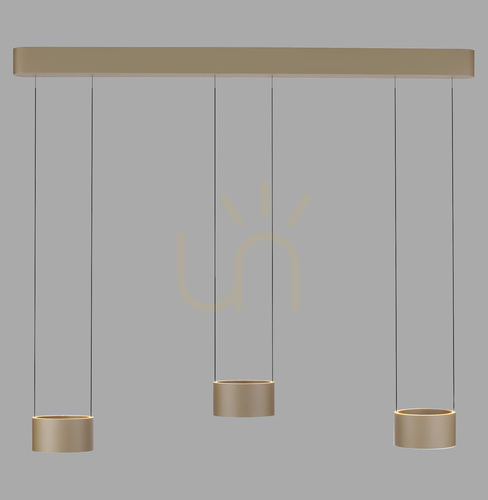 Check PURE CLIPSE 2473-97 Brown 6xLED Pendant Light