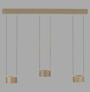 PURE CLIPSE 2473-97 Brown 6xLED Pendant Light 0 PURE CLIPSE 2473-97 Brown 6xLED Pendant Light small 0