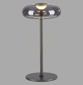 POSH 15697-15 Table Lamp, Gray, 1xLED 0 POSH 15697-15 Table Lamp, Gray, 1xLED small 0