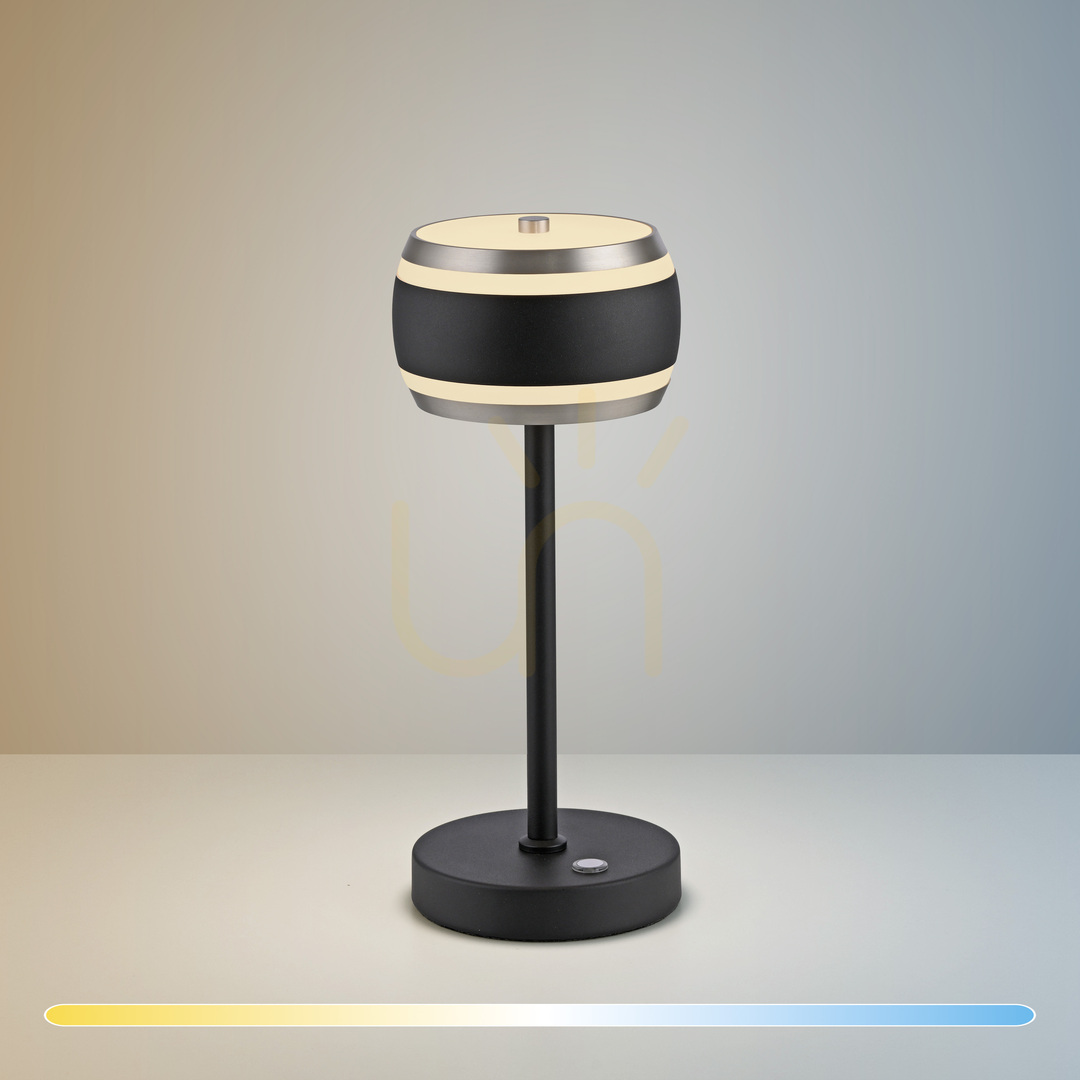 Preview PURE FALLING RINGS 4503-18 Table Lamp, Black, 1xLED PURE FALLING RINGS 4503-18 Table Lamp, Black, 1xLED