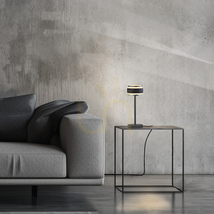 PURE FALLING RINGS 4503-18 Table Lamp, Black, 1xLED 4 PURE FALLING RINGS 4503-18 Table Lamp, Black, 1xLED small 4