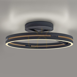 PURE LOOP 6552-18 Black Ceiling Light, 2xLED 0 PURE LOOP 6552-18 Black Ceiling Light, 2xLED small 0