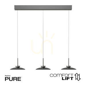 PURE MOON 2193-15 Gray 6xLED Pendant Light small 3