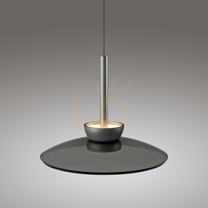 PURE MOON 2193-15 Gray 6xLED Pendant Light small 6