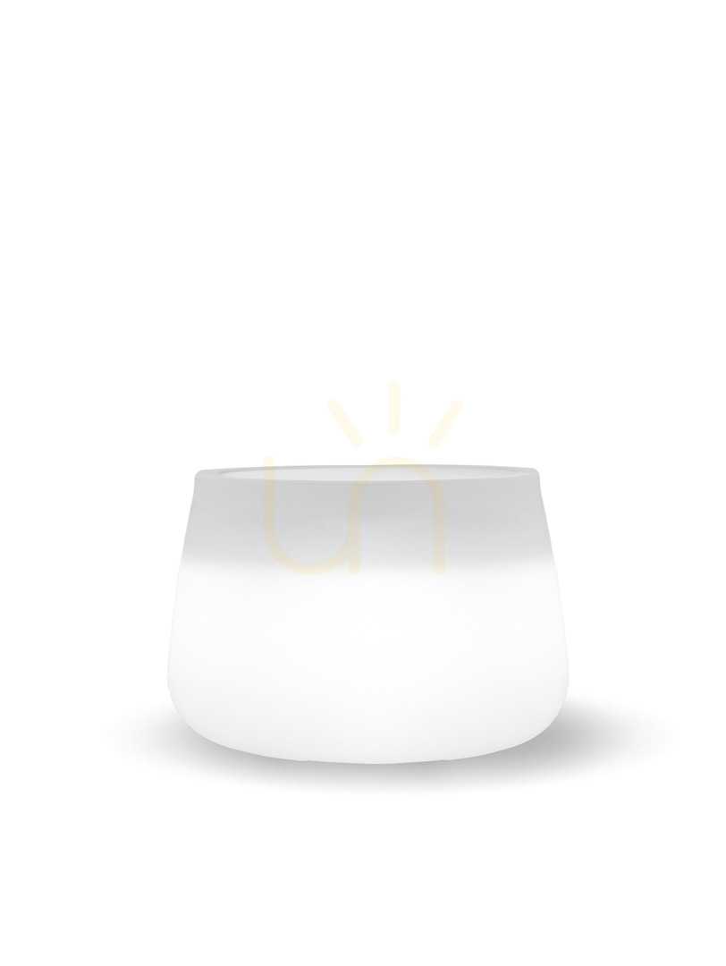 Check CAMELIA 3289 White Garden Planter, 1xLED CAMELIA 3289 White Garden Planter, 1xLED