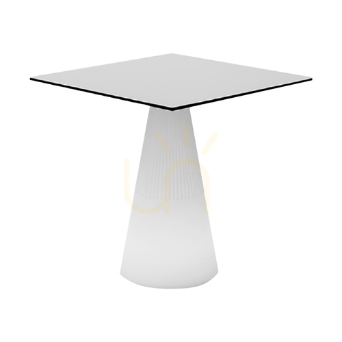Check ITACA 3200 White Garden Table, 1xLED