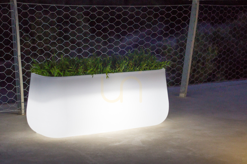 Check CAMELIA 3168 White Garden Planter, 1xE27
