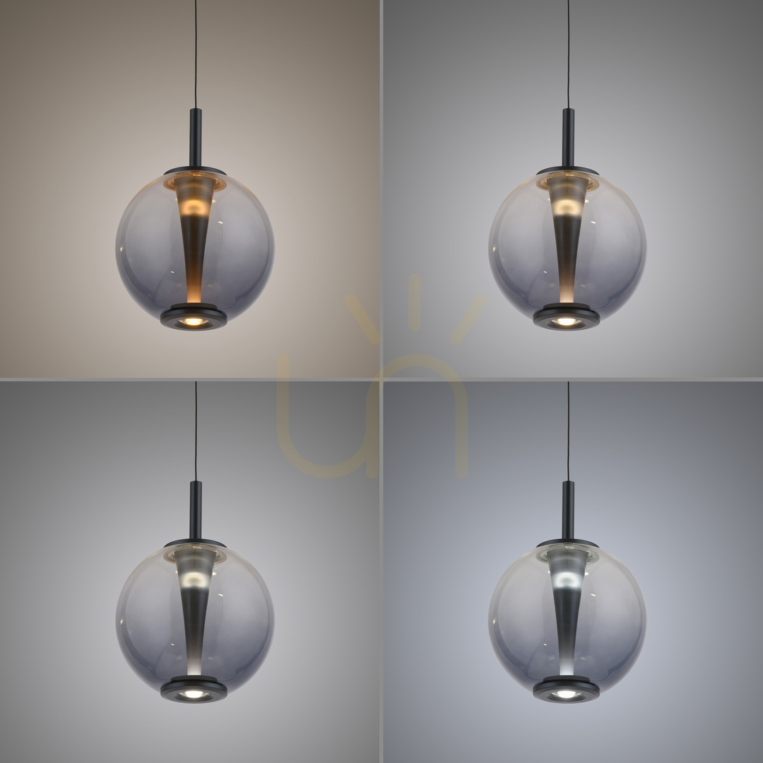 Show PURE INFINITY 2220-15 Gray 1xLED Pendant Light PURE INFINITY 2220-15 Gray 1xLED Pendant Light