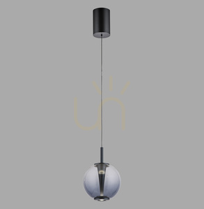 PURE INFINITY 2220-15 Gray 1xLED Pendant Light 0 PURE INFINITY 2220-15 Gray 1xLED Pendant Light small 0