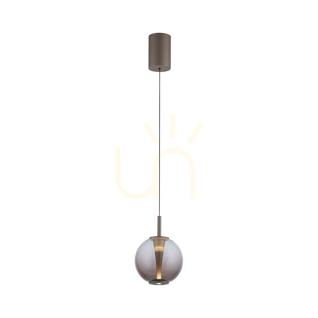 View PURE INFINITY 2220-97 Pendant Light, Brown, 1xLED PURE INFINITY 2220-97 Pendant Light, Brown, 1xLED