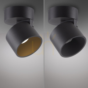 PURE CUP 6226-18 Ceiling Light, Black, 1xLED small 4