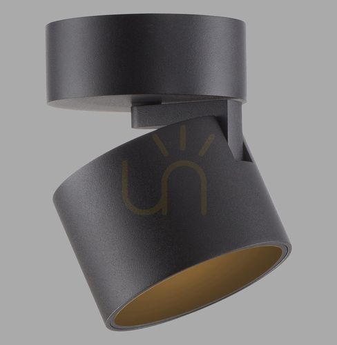 Check PURE CUP 6226-18 Ceiling Light, Black, 1xLED