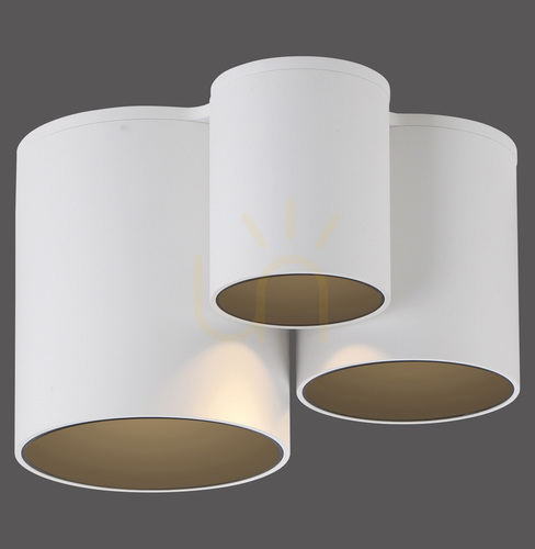 Check PURE POINT 6750-16 White Ceiling Light, 1xLED