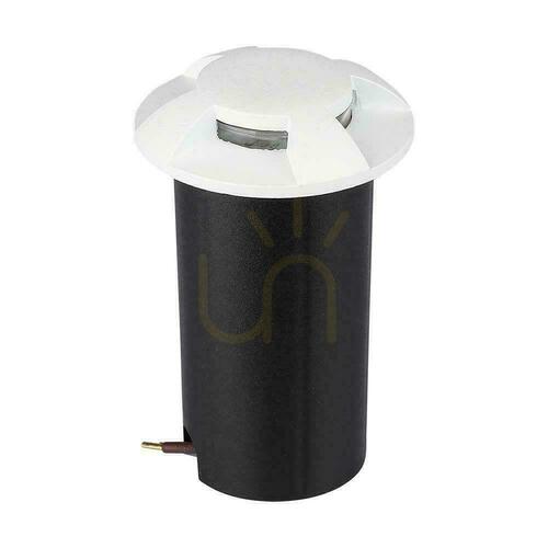 Check V-TAC 1W LED White 4-Sided IP67 Drive-Over Garden Ground Light VT-1171 6400K 50 lm