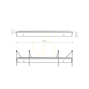 Cameleon CAMELEON CANOPY D 780 12524 Canopy by Nowodvorski small 1