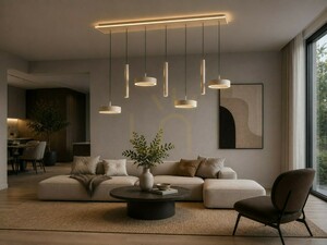CARNAC Straight 7-Light Pendant Lamp, Cashmere 7040-813 Aviano small 2