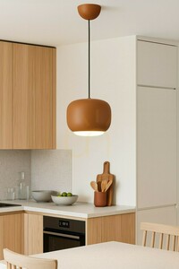 POSITANO Single Pendant Light, Brown, 6026-118, Aviano small 6