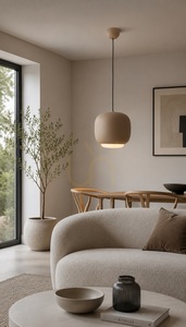 POSITANO Single Pendant Light, Sand Nude, 6026-119, Aviano small 8