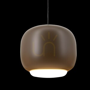 POSITANO Single Pendant Light, Chocolate Brown 6026-120 Aviano small 2