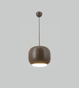 POSITANO Single Pendant Light, Chocolate Brown 6026-120 Aviano small 5