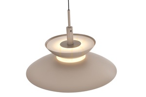 GUBBIO Round Trio Pendant Light, Cashmere, 5060-313 Aviano small 8