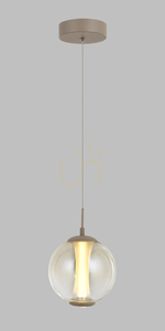 ORLEANS Single Pendant Light, Cashmere, 6041-113 Aviano small 1