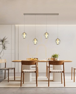 ORLEANS Straight 4-Light Pendant Lamp, Cashmere, 7041-413 Aviano small 6