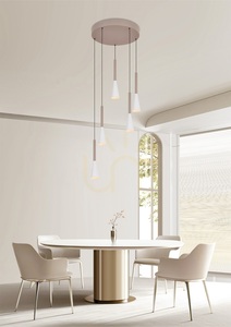 TROMPTO "Piątka" Round Cashmere Pendant Light 5050-524 Aviano small 0