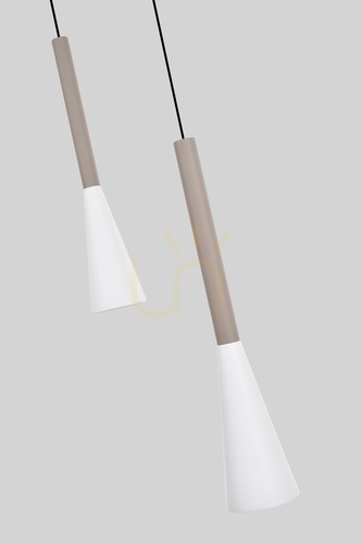Check TROMPTO Straight 5-Light Pendant Lamp, Cashmere, 7050-524 Aviano