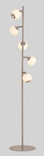 Check Aviano LUBERON 3051-513 LED floor lamp, 5 shades, cashmere sand finish