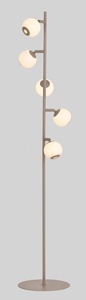 Aviano LUBERON 3051-513 LED floor lamp, 5 shades, cashmere sand finish small 1