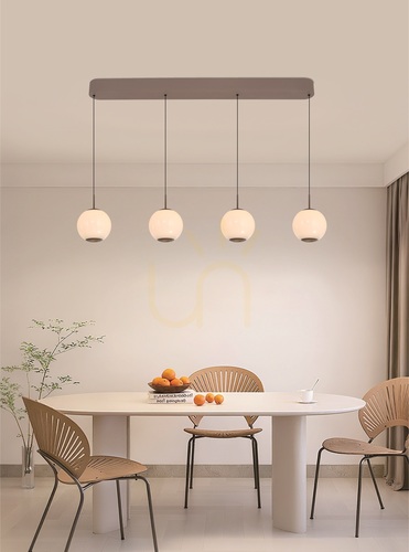 Check LUBERON Cashmere 7051-413 Aviano 4-Light Straight LED Pendant Light