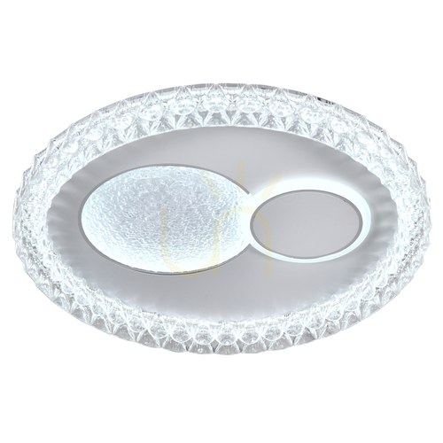 Check Modern White Cartal LED Ceiling Light