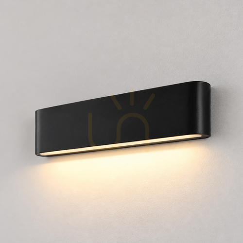 Check Modern Vedras 4-Bulb LED Outdoor Wall Sconce