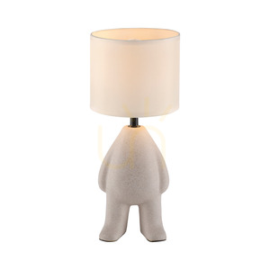 JUST LIGHT TED 14191-39 table lamp, beige, 38 cm, 1×E27 small 1